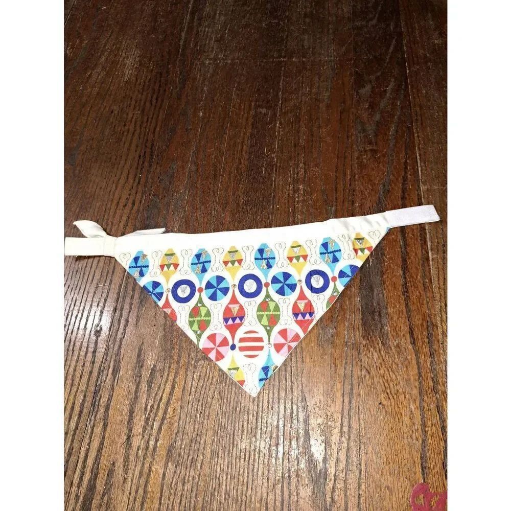 New L/XL International Pet Supplies Christmas Holiday Dog Canine Neck Bandana